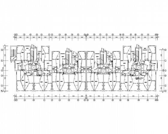 11层层住宅楼电气CAD施工图纸（甲级院设计） - 1