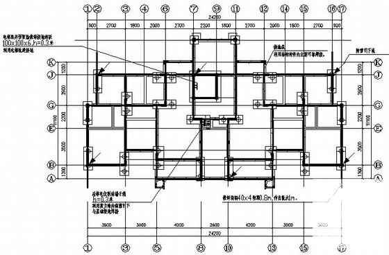 小区11层住宅楼电气CAD施工图纸(火灾自动报警) - 3