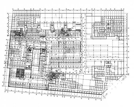 公寓地下室人防车库电气CAD施工图纸（防火门监控安装图纸）(消防设计说明) - 1