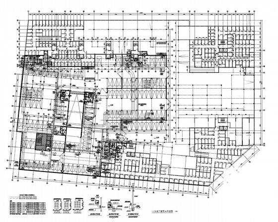 公寓地下室人防车库电气CAD施工图纸（防火门监控安装图纸）(消防设计说明) - 2