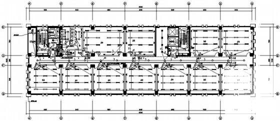 26层办公楼电气CAD施工图纸(火灾自动报警) - 1