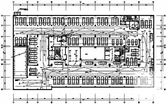 26层办公楼电气CAD施工图纸(火灾自动报警) - 2