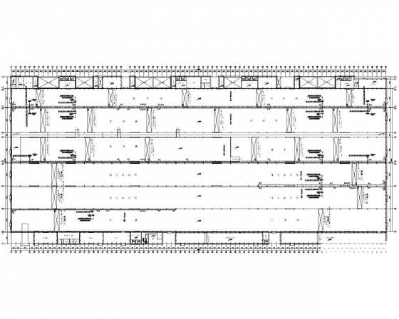 熔铸车间电气CAD施工图纸（滑触线安装、照明计算书） - 2