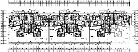26层底商住宅楼电气CAD施工图纸 - 2
