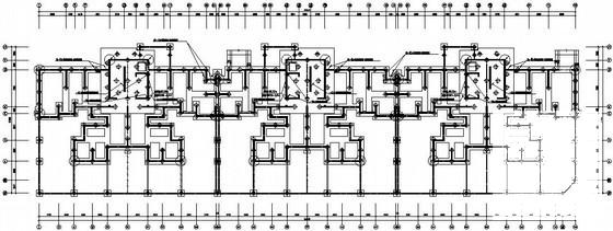 26层底商住宅楼电气CAD施工图纸 - 3