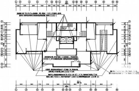 小区26层住宅楼电气CAD施工图纸 - 4