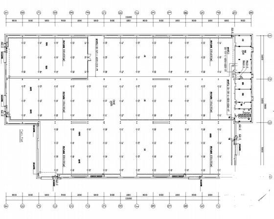 1万平工业厂房高原型特高压电力变压器建设项目电气CAD施工图纸 - 1