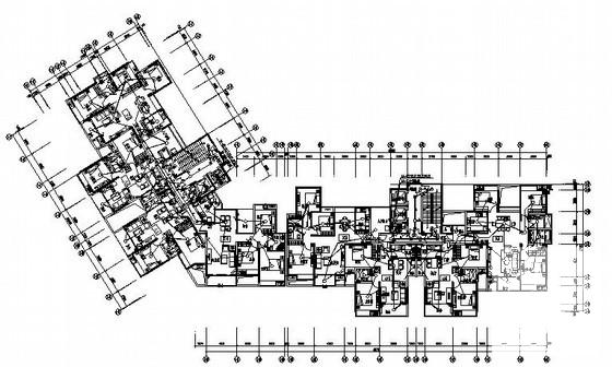33层商住两用楼宇电气CAD施工图纸(消防设计说明) - 1