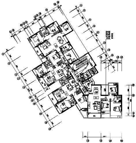 33层商住两用楼宇电气CAD施工图纸(消防设计说明) - 3
