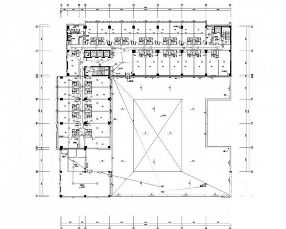 上5层知名商业广场电气CAD施工图纸（甲级院） - 3