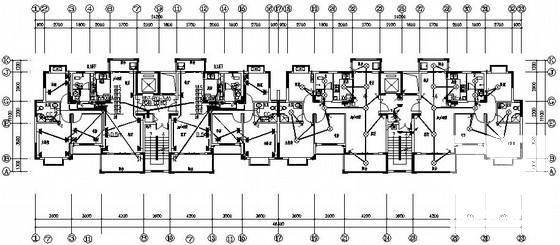 11层小区住宅楼电气CAD施工图纸(火灾自动报警) - 3