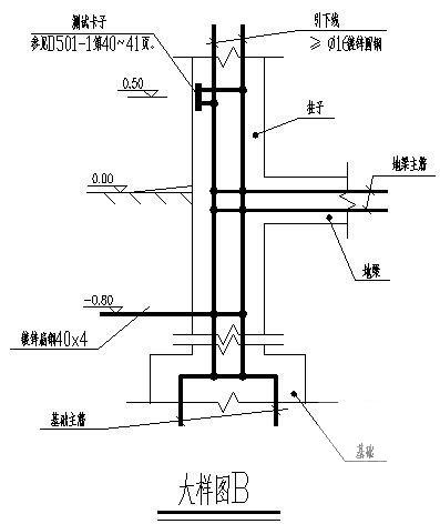 11层小区住宅楼电气CAD施工图纸(火灾自动报警) - 4