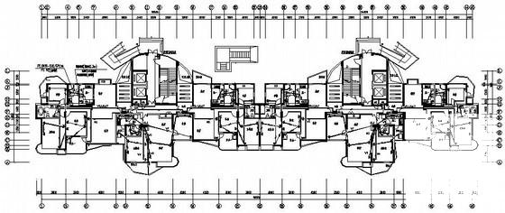29层住宅楼电气CAD施工图纸(火灾自动报警) - 1
