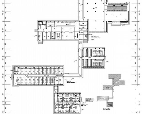 综合实践基地3层生活楼电气设计施工图纸(火灾自动报警系统) - 2