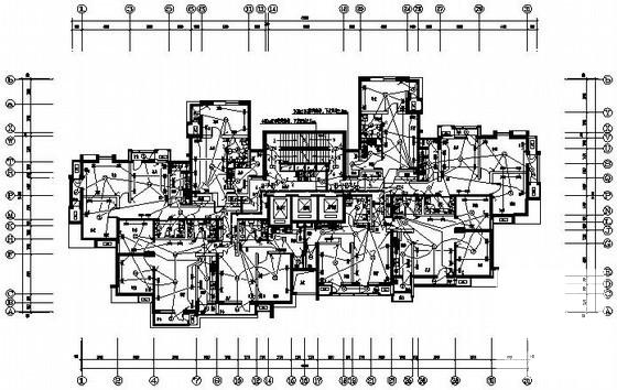 32层小区住宅楼电气CAD施工图纸 - 1