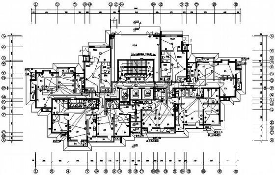 32层小区住宅楼电气CAD施工图纸 - 3