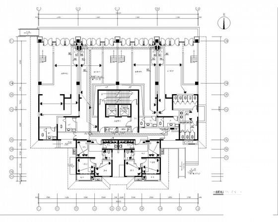 30层住宅楼电气CAD施工图纸（甲级院设计）(控制箱原理图) - 2