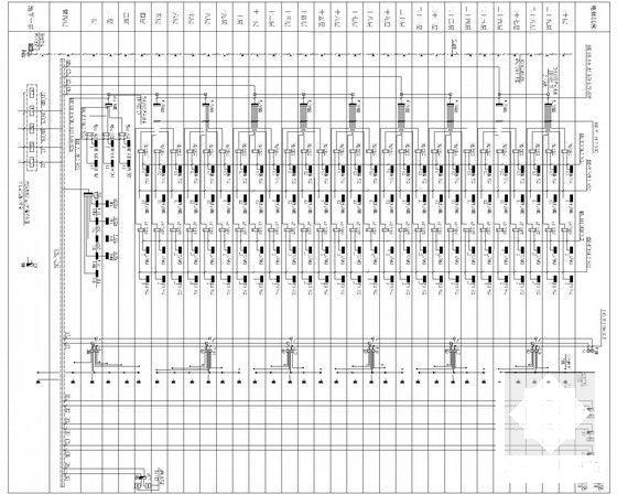30层住宅楼电气CAD施工图纸（甲级院设计）(控制箱原理图) - 4