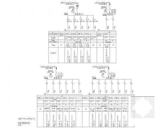 30层住宅楼电气CAD施工图纸（甲级院设计）(控制箱原理图) - 5