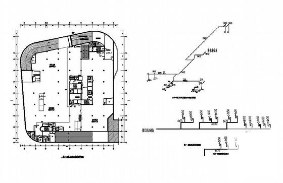 医院大楼地下室给排水CAD图纸(自行车库) - 4