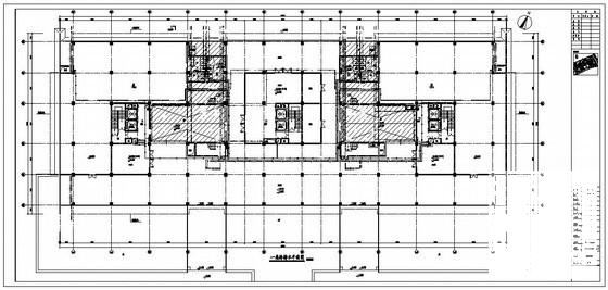 6层软件园办公主楼给排水CAD图纸 - 1