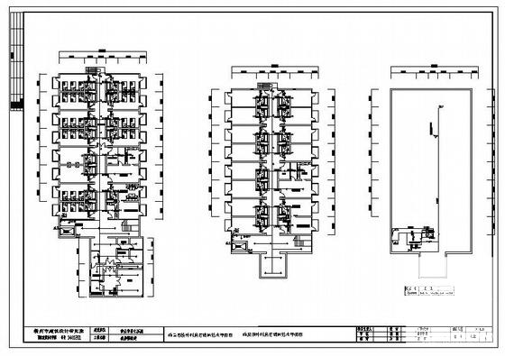 3层医院病房楼改造给排水CAD图纸(消防系统设计) - 2