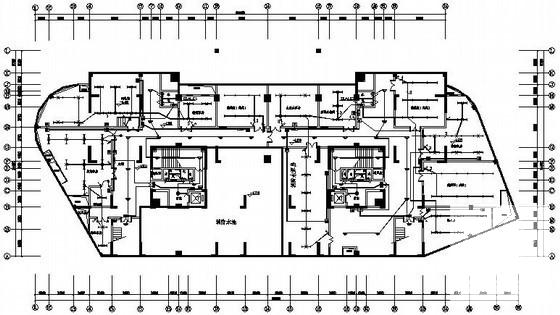 23层小区住宅楼电气CAD施工图纸(火灾自动报警) - 1