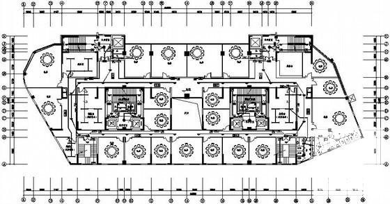 23层小区住宅楼电气CAD施工图纸(火灾自动报警) - 3