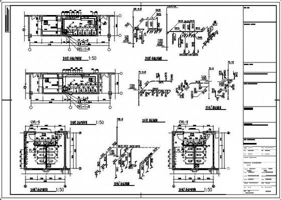 4层幼儿园给排水CAD图纸 - 2