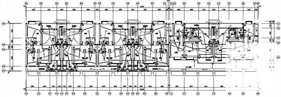 6层底商住宅楼电气设计CAD施工图纸 - 1
