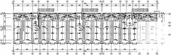 6层底商住宅楼电气设计CAD施工图纸 - 2