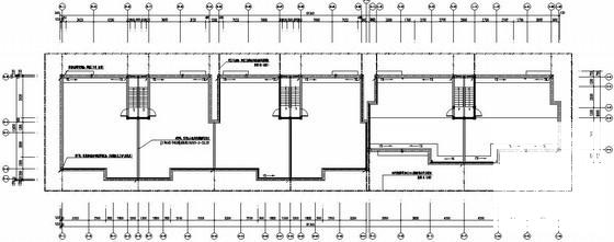 6层底商住宅楼电气设计CAD施工图纸 - 4