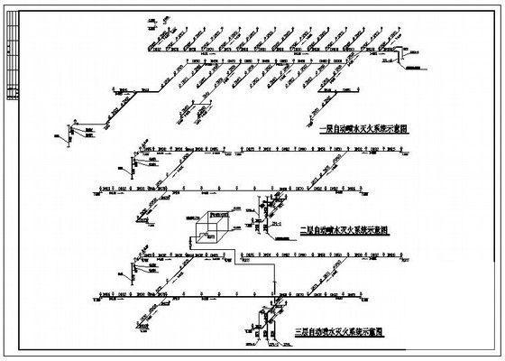 13层生活服务中心给排水CAD图纸(自动喷水灭火系统) - 5