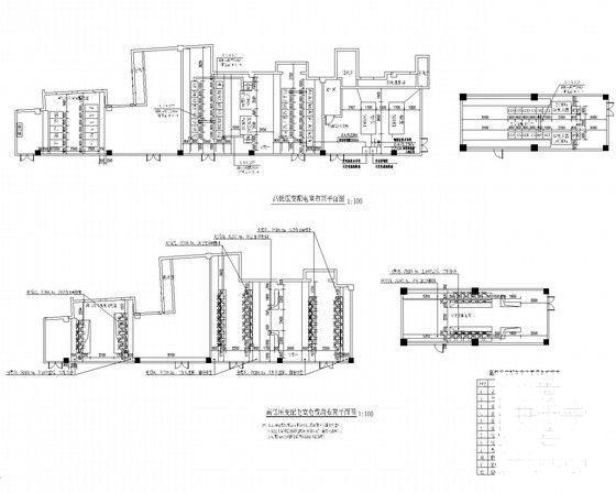 地库（变电所）电气CAD施工图纸（甲级院设计）(消防联动控制系统) - 5