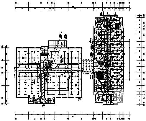 二类高层办公楼电气CAD施工图纸(闭路电视监控) - 1