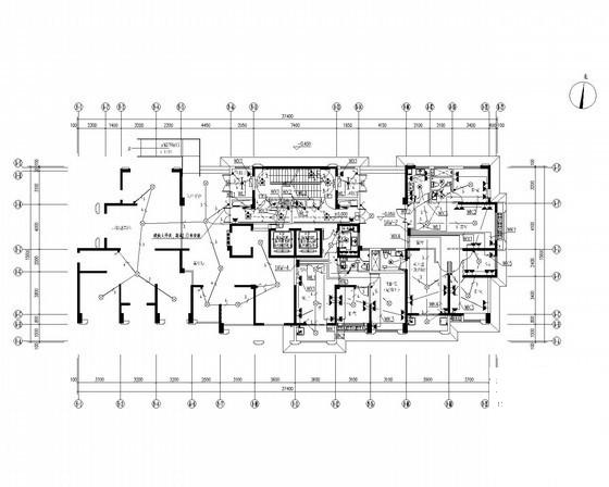 保障性工程高层住宅楼电气CAD施工图纸(消防报警及联动) - 1
