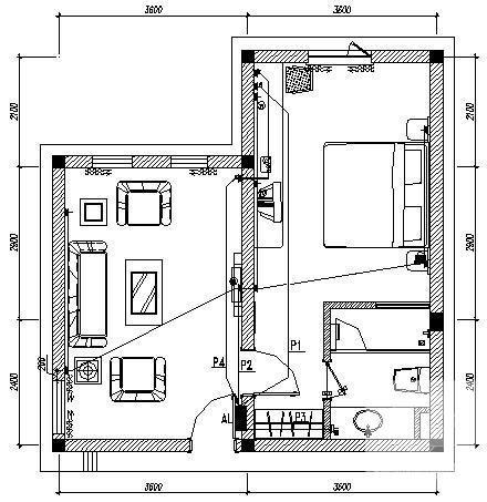 6层快捷酒店电气设计CAD施工图纸 - 4