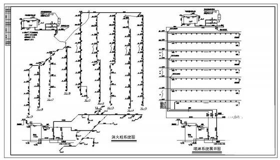 11层大型宾馆消防给排水CAD图纸 - 3