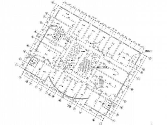 14层商业办公楼给排水CAD图纸 - 5