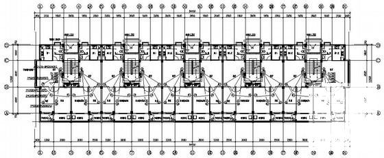 6层小区住宅楼电气设计CAD施工图纸 - 2