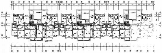 16层住宅楼电气CAD施工图纸(消防自动报警) - 3
