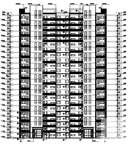 23层住宅楼给排水CAD图纸 - 2