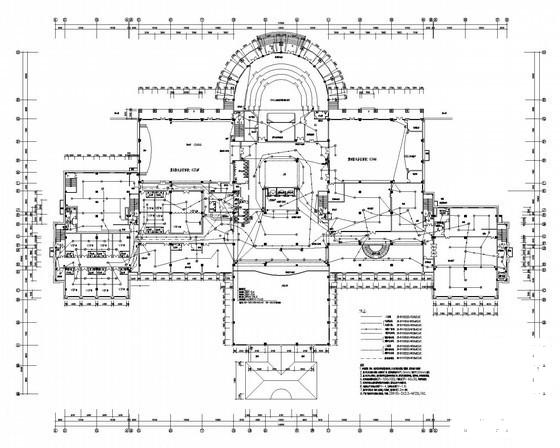 9层五星级酒店电气系统CAD施工图纸（一级负荷） - 1