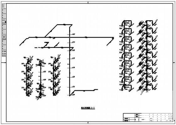 20层层办公写字楼给排水CAD施工图纸(自动喷水灭火系统) - 3