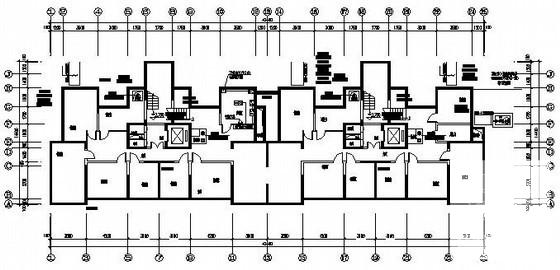 17层小区住宅楼给排水CAD图纸(自动喷水灭火系统) - 1