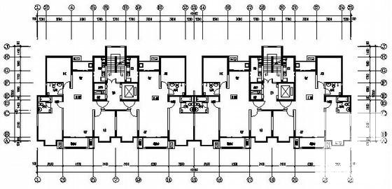 17层小区住宅楼给排水CAD图纸(自动喷水灭火系统) - 2