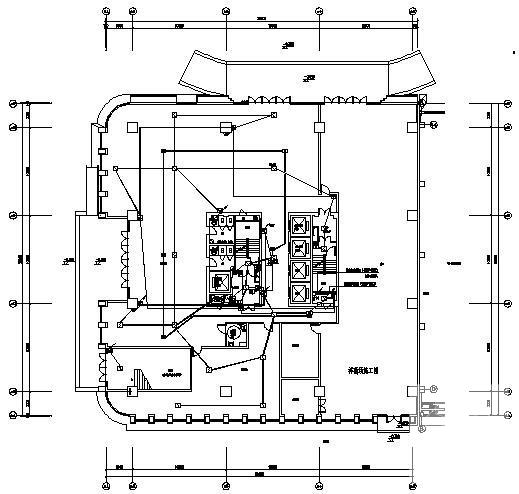 27层办公大楼电气CAD施工图纸(闭路电视监控) - 3