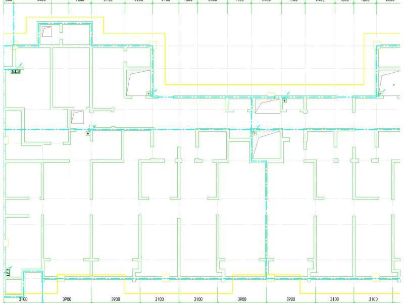 33层住宅楼电气CAD施工图纸(基础接地) - 3