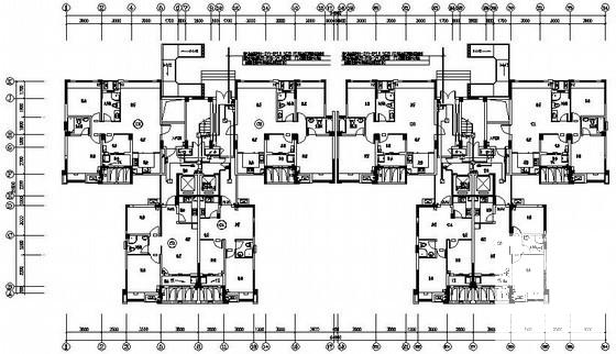 18层住宅楼电气CAD施工图纸 - 2