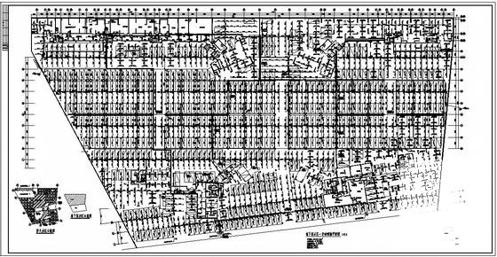 住宅楼地下室给排水CAD图纸 - 1